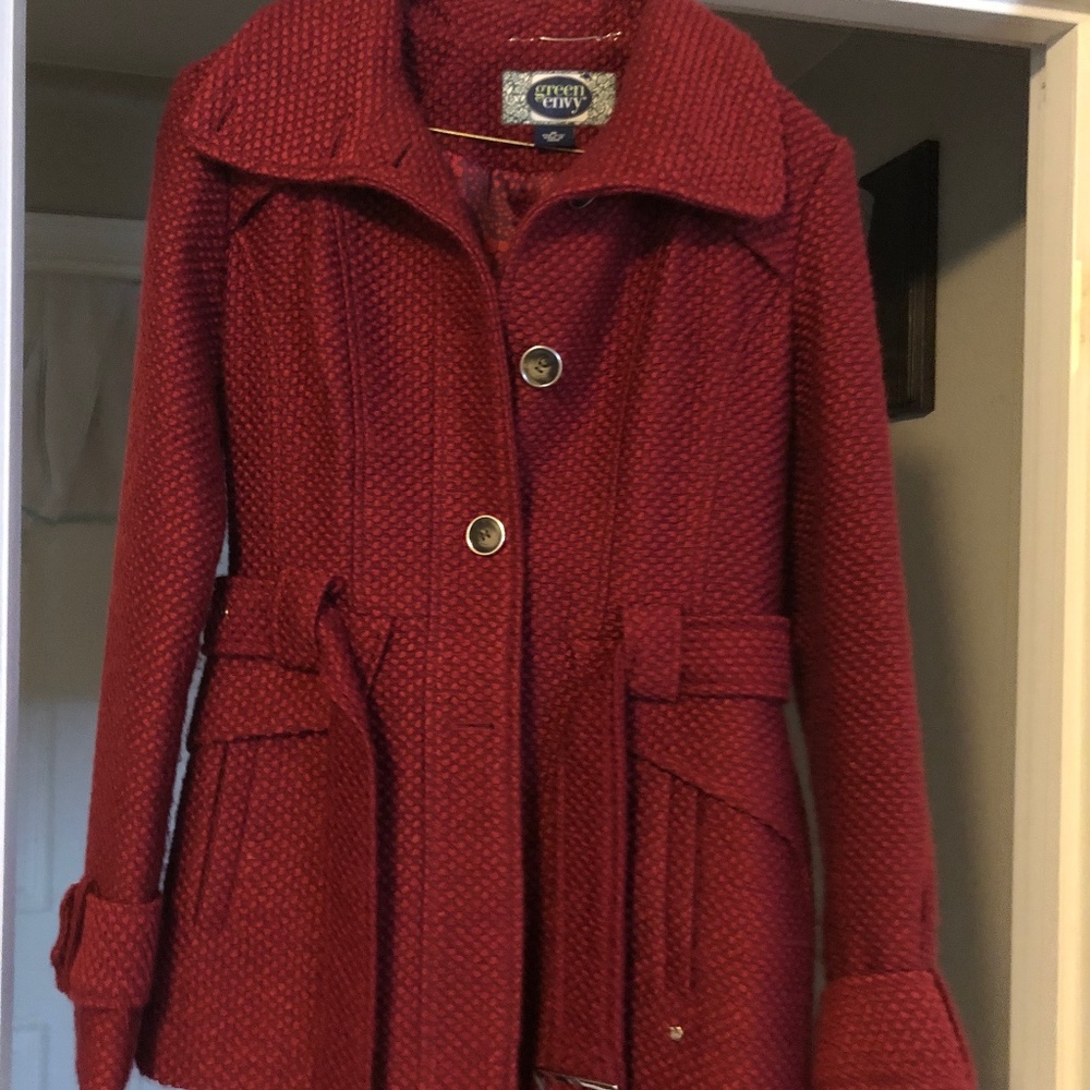 Green Envy Peacoat